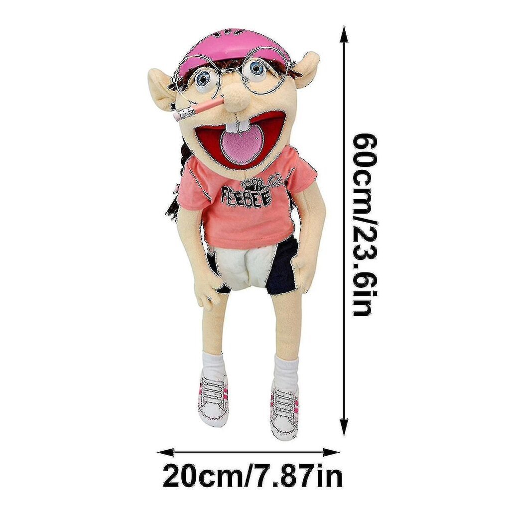 Jeffy Pehmolelu 60cm Jeffy Hat Käsinukkepeli Täytetyt nukkelahjat toimintahahmo hinta ja tiedot | Pehmolelut | hobbyhall.fi