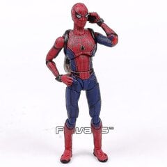 (a) Shf Spider Man Homecoming, Spiderman, PVC-toimintahahmo keräilymallilelu hinta ja tiedot | Poikien lelut | hobbyhall.fi