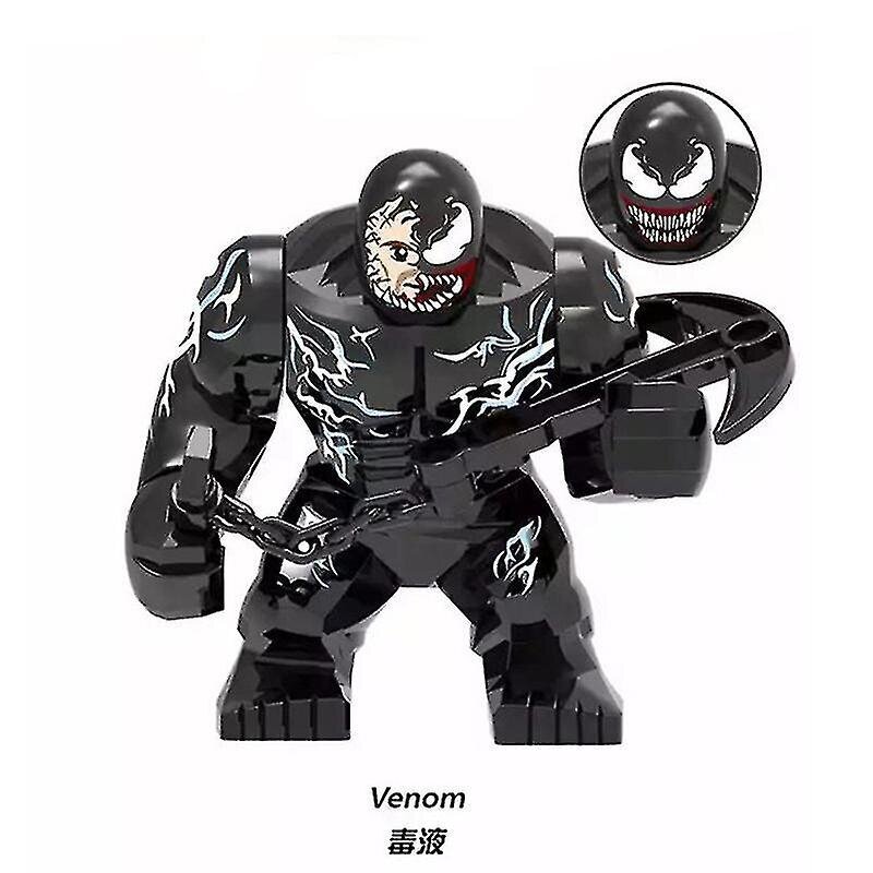 6 kpl Venom Big Minifiguurit Rakennuspalikat Lelusarja Toimintafiguurit hinta ja tiedot | Pehmolelut | hobbyhall.fi