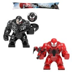 6 kpl Venom Big Minifiguurit Rakennuspalikat Lelusarja Toimintafiguurit hinta ja tiedot | Pehmolelut | hobbyhall.fi