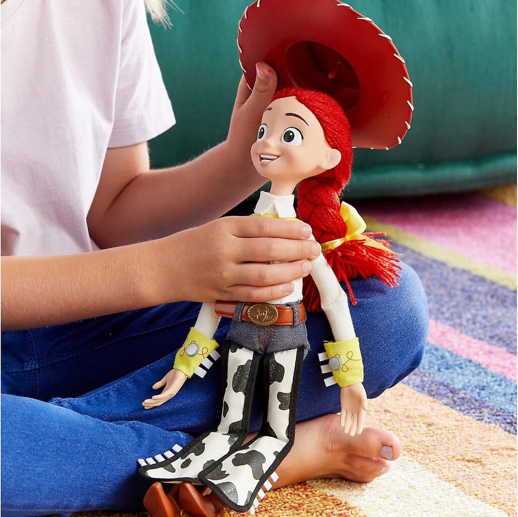 Toy Story Jessie Interaktiivinen puhuva toimintahahmo, 35 cm / 15 tuumaa, ikäraja 3+ hinta ja tiedot | Pehmolelut | hobbyhall.fi