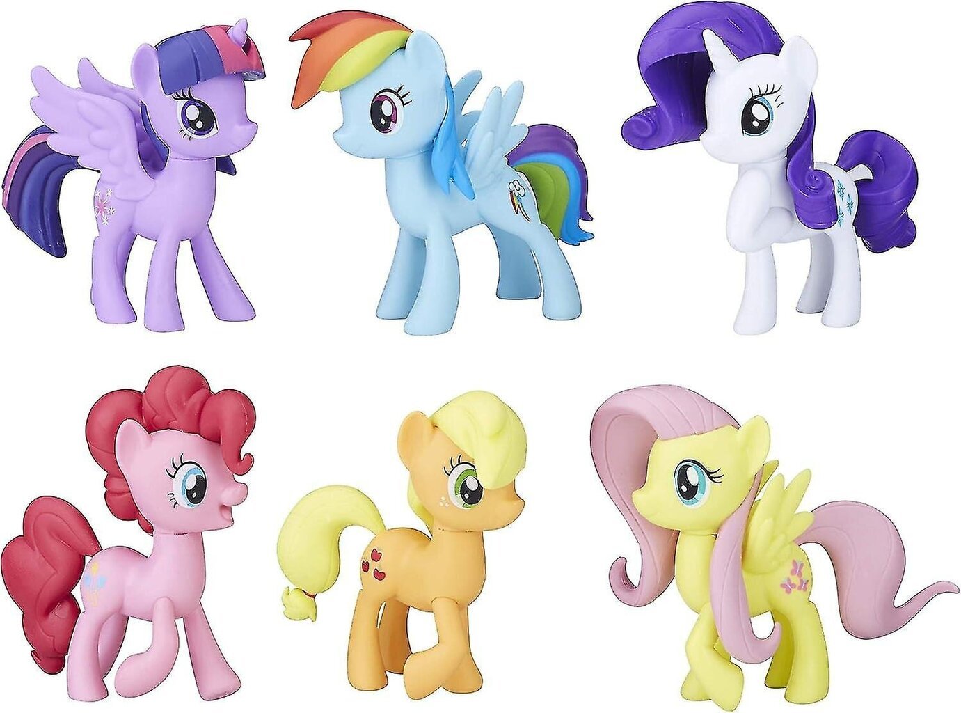 Lelusetti My Little Pony Meet The Mane 6 kpl hinta ja tiedot | Tyttöjen lelut | hobbyhall.fi