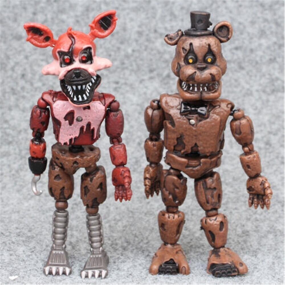 6kpl/setti Fnaf Five Nights At Freddy Game Toimintafiguurit Lelut Pöytäkoristeet Keräilymalleja Nukke Kids Lahja hinta ja tiedot | Poikien lelut | hobbyhall.fi