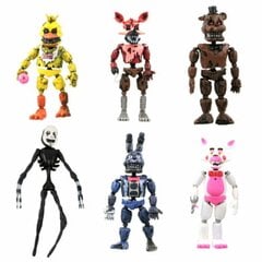 Five Nights At Freddy figuurit 6kpl hinta ja tiedot | Poikien lelut | hobbyhall.fi