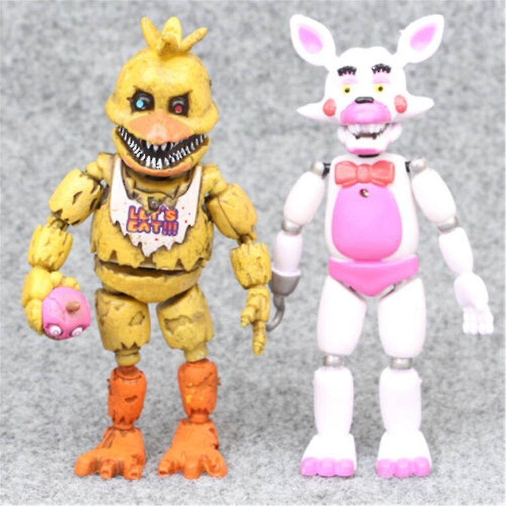 6kpl/setti Fnaf Five Nights At Freddy Game Toimintafiguurit Lelut Pöytäkoristeet Keräilymalleja Nukke Kids Lahja hinta ja tiedot | Poikien lelut | hobbyhall.fi