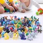 24 kpl Pokemons Figuuri Söpö Minihahmo PVC Sarjakuva Craft Solid Model Ornament Keräilykohde Japani Anime Pokemons Pikachus Psyduck Figuuri Malli To hinta ja tiedot | Pehmolelut | hobbyhall.fi