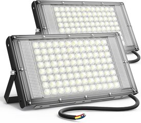 Led-Ulkovalaisin 40W 2 Kpl Ultra Bright 6000K 4100Lm Ip66 Led-Ulkovalaisin 40W 2 Kpl Ultra Bright 6000K 4100Lm Ip66 hinta ja tiedot | Retkilamput | hobbyhall.fi