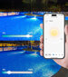 GedFong App-ohjattava LED-allasvalo Valkoinen hinta ja tiedot | Uima-allastarvikkeet | hobbyhall.fi