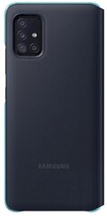 EF-EA516PBE Samsung S-View -kotelo Galaxy A51 5G:lle, musta hinta ja tiedot | Puhelimen kuoret ja kotelot | hobbyhall.fi