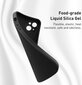 Puhelinkuori Baseus Liquid Silica Gel Apple iPhone 13 Pro musta ARYT000101 hinta ja tiedot | Puhelimen kuoret ja kotelot | hobbyhall.fi