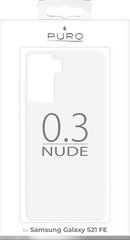 Puro 03 Nude, Samsung Galaxy S21 Fe, läpinäkyvä hinta ja tiedot | Puhelimen kuoret ja kotelot | hobbyhall.fi