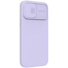 Silikonikotelo Nillkin CamShield Silky, magneettinen, iPhone 13 Pro Max, violetti hinta ja tiedot | Puhelimen kuoret ja kotelot | hobbyhall.fi