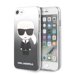KLHCI8TRDFKBK Karl Lagerfeld Iconic Degrade Cover iPhone 7/8 / SE2020 Black hinta ja tiedot | Karl Lagerfeld Puhelimet, älylaitteet ja kamerat | hobbyhall.fi