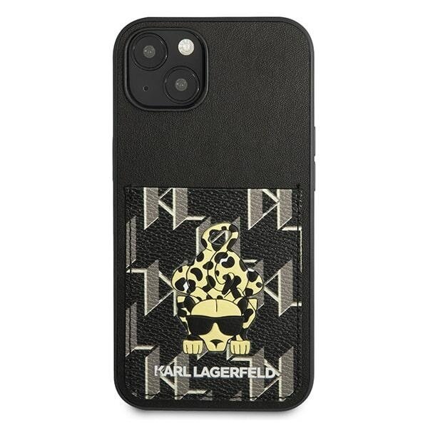 KLHCI8TRDFKBK Karl Lagerfeld Iconic Degrade Cover iPhone 7/8 / SE2020 Black hinta ja tiedot | Puhelimen kuoret ja kotelot | hobbyhall.fi
