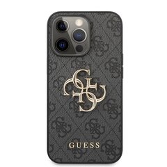 Suojakuori GUHCP13L4GMGGR Guess PU 4G metallilogokotelo iPhone 13 Pro:lle harmaa hinta ja tiedot | Puhelimen kuoret ja kotelot | hobbyhall.fi