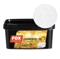 Fox Diamento koristemaali 1 L 3D valkoinen hinta ja tiedot | Maalaustarvikkeet | hobbyhall.fi