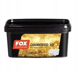 Fox Diamento koristemaali 1 L 3D valkoinen hinta ja tiedot | Maalaustarvikkeet | hobbyhall.fi