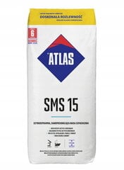 Atlas SMS15 itsetasaava tasoitusmassa 25 kg hinta ja tiedot | Laastit ja kitit | hobbyhall.fi