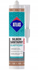 Atlas saniteettipakkaus elastinen silikoni 280 ml toffee S120 hinta ja tiedot | Eristeet ja tiivisteet | hobbyhall.fi