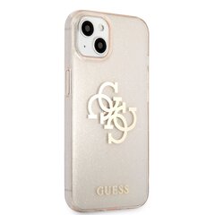 GUHCP13SPCUGL4GGO Guess TPU Big 4G Full Glitter Case iPhone 13 Mini Kultainen hinta ja tiedot | Puhelimen kuoret ja kotelot | hobbyhall.fi
