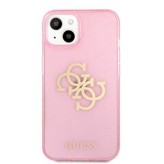 GUHCP13SPCUGL4GPI Guess TPU Big 4G Full Glitter Case iPhone 13 Mini Pinkki hinta ja tiedot | Guess Puhelimet, älylaitteet ja kamerat | hobbyhall.fi