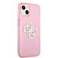 GUHCP13SPCUGL4GPI Guess TPU Big 4G Full Glitter Case iPhone 13 Mini Pinkki hinta ja tiedot | Puhelimen kuoret ja kotelot | hobbyhall.fi