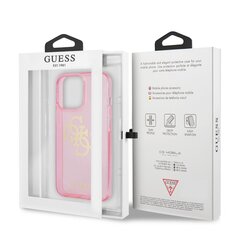 GUHCP13LPCUGL4GPI Guess TPU Big 4G Full Glitter Case iPhone 13 Pro Pinkki hinta ja tiedot | Puhelimen kuoret ja kotelot | hobbyhall.fi