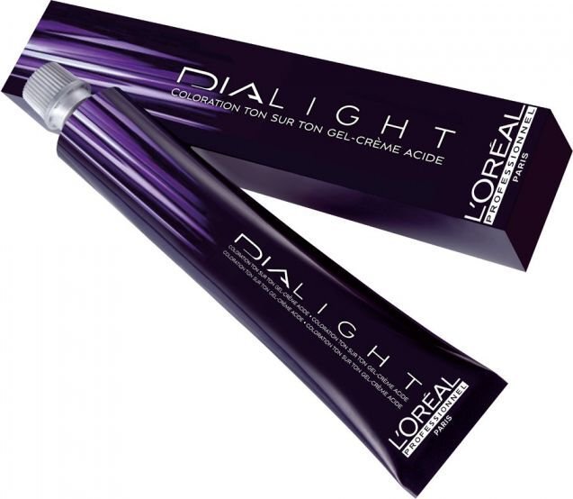 Hiusväri L'Oreal Professionnel DiaLight, Vaalea Blonde Iris Gold, 50 ml hinta ja tiedot | Hiusvärit | hobbyhall.fi