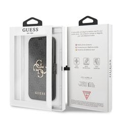 GUBKP13L4GMGGR Guess PU 4G Metal Logo Book Case for iPhone 13 Pro Grey hinta ja tiedot | Puhelimen kuoret ja kotelot | hobbyhall.fi