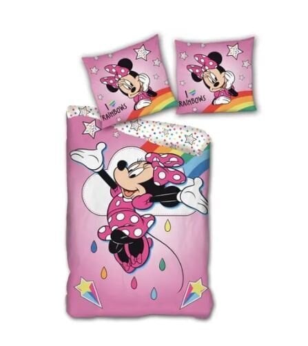 Lasten vuodevaatteet setti Disney Minnie, 140x200, 2 osaa hinta ja tiedot | Vuodevaatteet lapsille | hobbyhall.fi