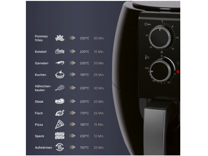 Clatronic FR 3780 H hinta ja tiedot | Airfryerit ja friteerauskeittimet | hobbyhall.fi