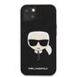 KLHCP13SSAKHBK Karl Lagerfeld PU Saffiano Karl Head Case for iPhone 13 mini Black hinta ja tiedot | Puhelimen kuoret ja kotelot | hobbyhall.fi