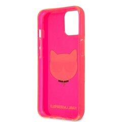 KLHCP13SCHTRP Suojakotelo Karl Lagerfeld TPU Choupette Head Case iPhone 13 mini Fluo Pink:lle hinta ja tiedot | Puhelimen kuoret ja kotelot | hobbyhall.fi