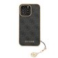 GUHCP13LGF4GGR Guess 4G Charms Cover for iPhone 13 Pro Grey hinta ja tiedot | Puhelimen kuoret ja kotelot | hobbyhall.fi