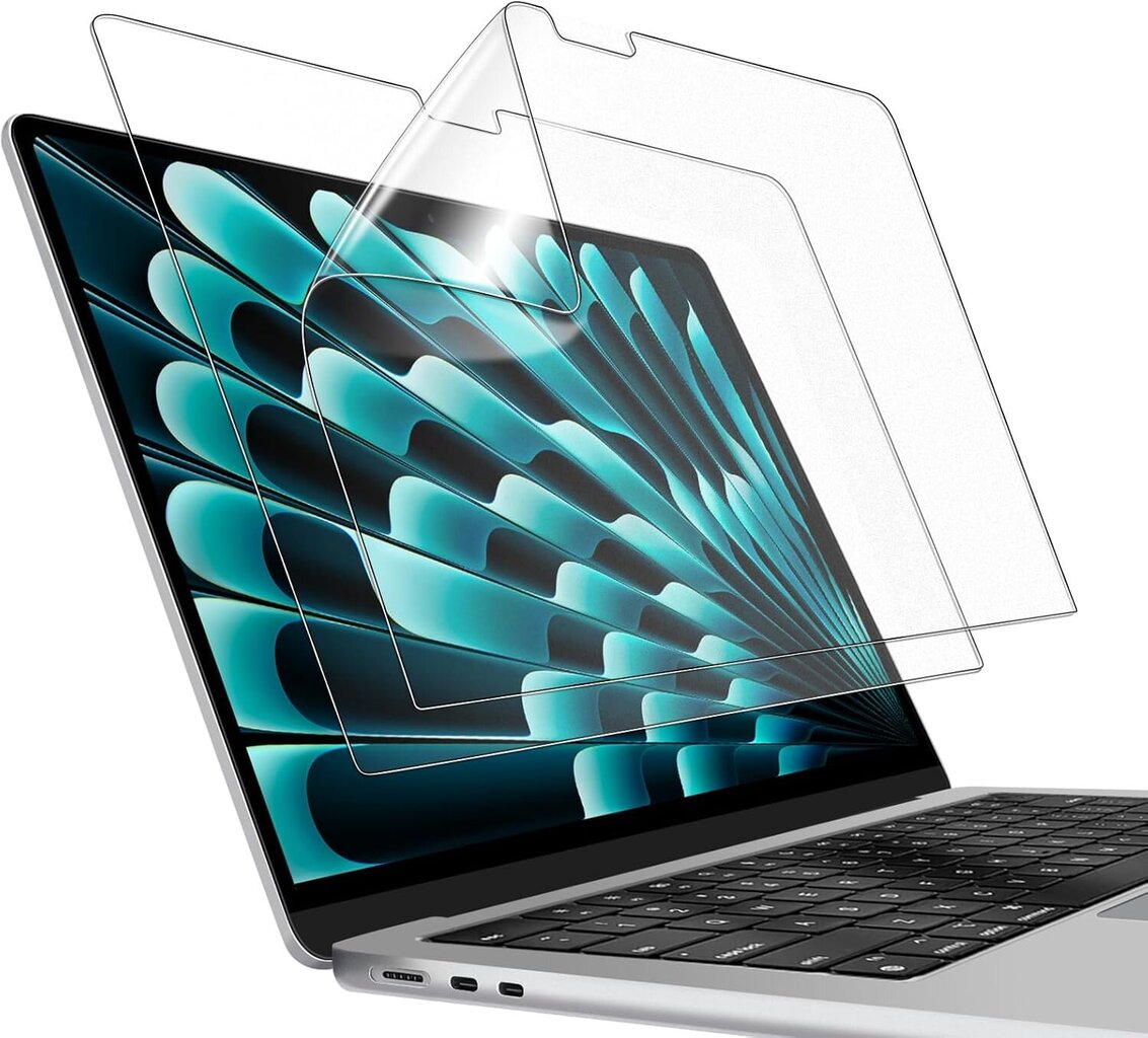 Näytönsuoja MacBook Air 13,6 tuumalle (malli 2024/2022, M3/M2), Anti-Glare Matte PET näytönsuoja, Anti sormenjälki hinta ja tiedot | Tablettien kotelot ja muut tarvikkeet | hobbyhall.fi