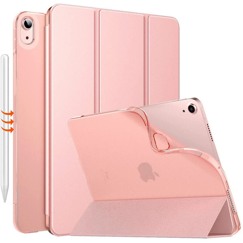 iPad Air 11 tuuman kotelolle 2024/iPad Air 5th/4th Generation Case 2022/2020, ohut läpikuultava mattapehmeä takaosa, tukee Pencil Pro/2nd/USB-C hinta ja tiedot | Tablettien kotelot ja muut tarvikkeet | hobbyhall.fi