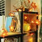 2/3/6M Joulun halloween koristelu Keinotekoinen vaahteranlehti Led-valonauha Lyhty Garland Kotijuhlat hinta ja tiedot | Juhlakoristeet | hobbyhall.fi