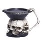 Halloween Skull -kynttilänjalka Skeleton Tea Light -teline kotikylpylälomalle hinta ja tiedot | Kynttilät ja kynttilänjalat | hobbyhall.fi