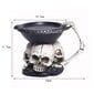 Halloween Skull -kynttilänjalka Skeleton Tea Light -teline kotikylpylälomalle hinta ja tiedot | Kynttilät ja kynttilänjalat | hobbyhall.fi