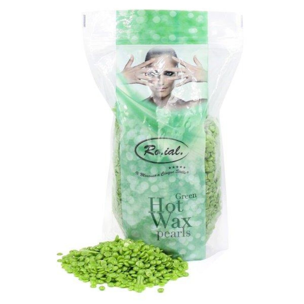 Kova kuuma vaha rakeina Flexi Roial Green 800g hinta ja tiedot | Karvanpoistoaineet | hobbyhall.fi