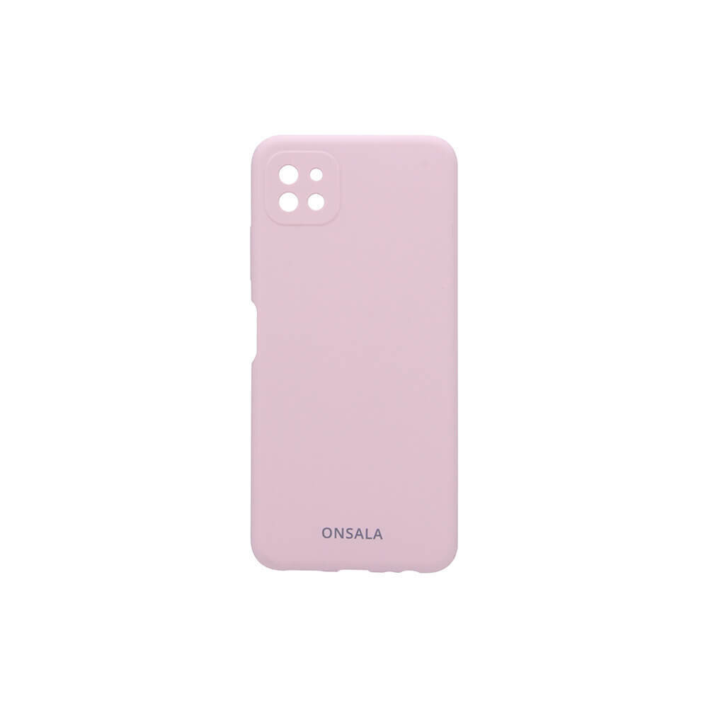 Samsung Galaxy A22 silikonikuori Sand pink ONSALA : 664057 hinta ja tiedot | Puhelimen kuoret ja kotelot | hobbyhall.fi