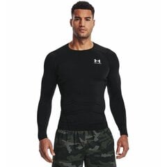 Miesten kompressiopaita Under Armour HG Armor Comp LS - Carbon Heather, harmaa hinta ja tiedot | Miesten urheiluvaatteet | hobbyhall.fi