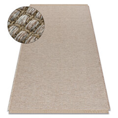 Matto JUTE 3652 beige/harmaa Plain hinta ja tiedot | Isot matot | hobbyhall.fi