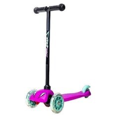 Kolmipyöräinen skootteri Yvolution Scooter Neon Bolt, pinkki hinta ja tiedot | Potkulaudat | hobbyhall.fi