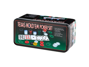 Texas Hold'em Poker Set VT18210, 200 pelimerkkiä hinta ja tiedot | Korttipelit, pokeri | hobbyhall.fi