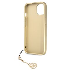 GUHCP13MGF4GBR Guess 4G Charms Cover for iPhone 13 Brown hinta ja tiedot | Puhelimen kuoret ja kotelot | hobbyhall.fi