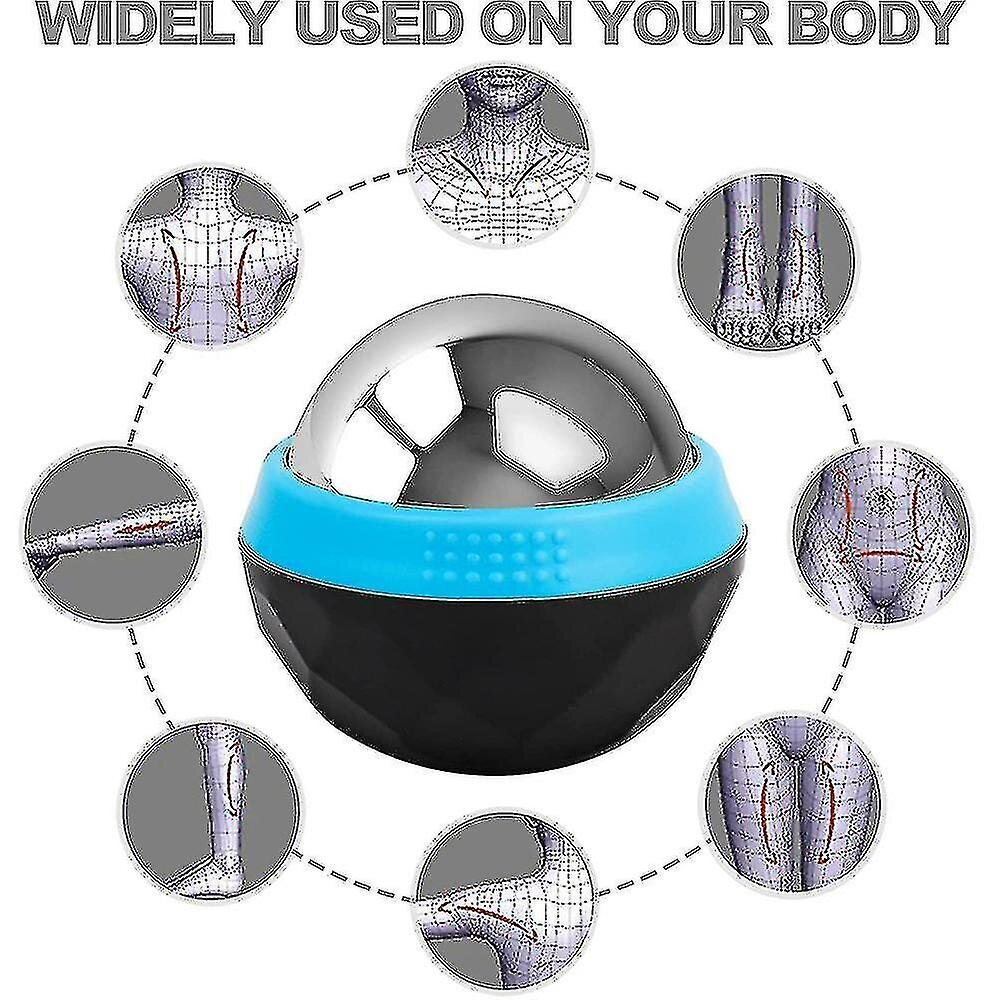 60mm Cryo Cold Roller Hot & Cold Compress Hieronta Roller Ball Body Therapy Jalka Selkä Vyötärö Lonkka Rentoutus Jääterapia Hierontatyökalu hinta ja tiedot | Hierontalaitteet | hobbyhall.fi