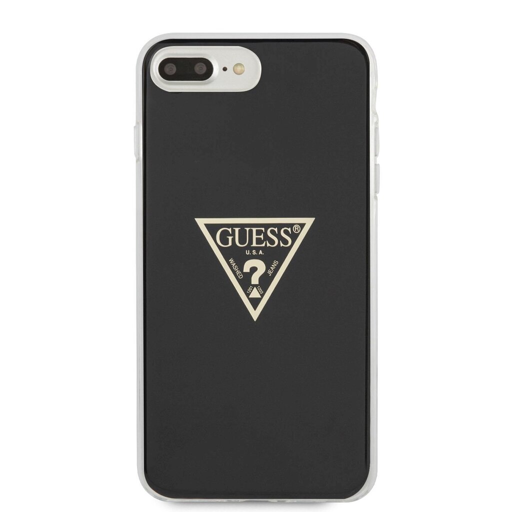 Guess Suojakuori iPhone 7/8 Plussalle, musta hinta ja tiedot | Puhelimen kuoret ja kotelot | hobbyhall.fi