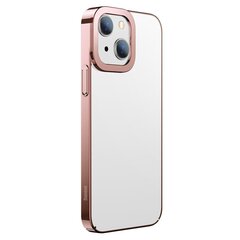 Baseus Glitter Hard puhelinkuori iPhone 13:lle, pinkki hinta ja tiedot | Puhelimen kuoret ja kotelot | hobbyhall.fi