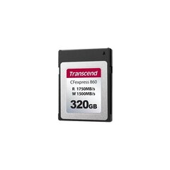 MEMORY COMPACT FLASH 320GB/CFE TS320GCFE860 TRANSCEND hinta ja tiedot | Muistitikut | hobbyhall.fi